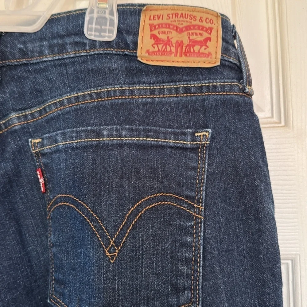 Levi's Blue 505 Straight Leg Jeans Classic Style excellent condition